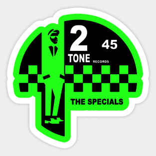 2 Tone Records Scarf Music Sticker